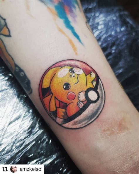 small pokemon tattoos|Small pokemon tattoo